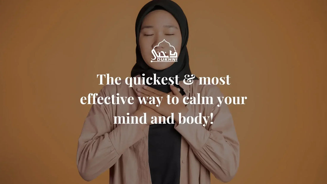 The quickest & most effective way to calm your mind and body!