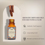 10ml Zesty Essential Oil Blend Authentic Oud Fragrance Oil Burner Long Lasting For Relaxation