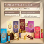 6 Non Alcoholic Arabic Roll On Perfume Oils Mini Perfumes Arabic Attar Halal Ideal Ramadan Gift Set