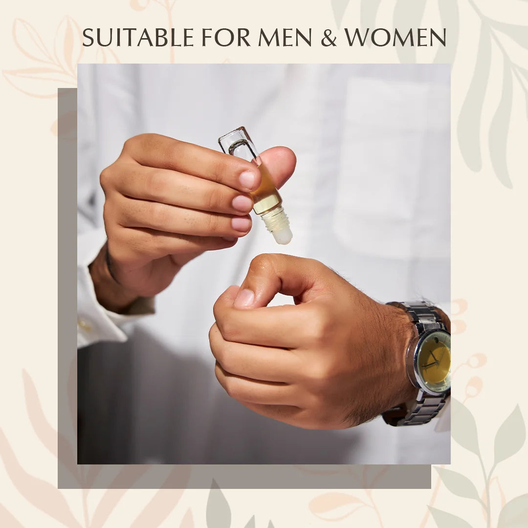 6ml White Musk Rose Attar Travel Friendly Easy To Carry Convenient Authentic Arabic Scents High Quality Attars