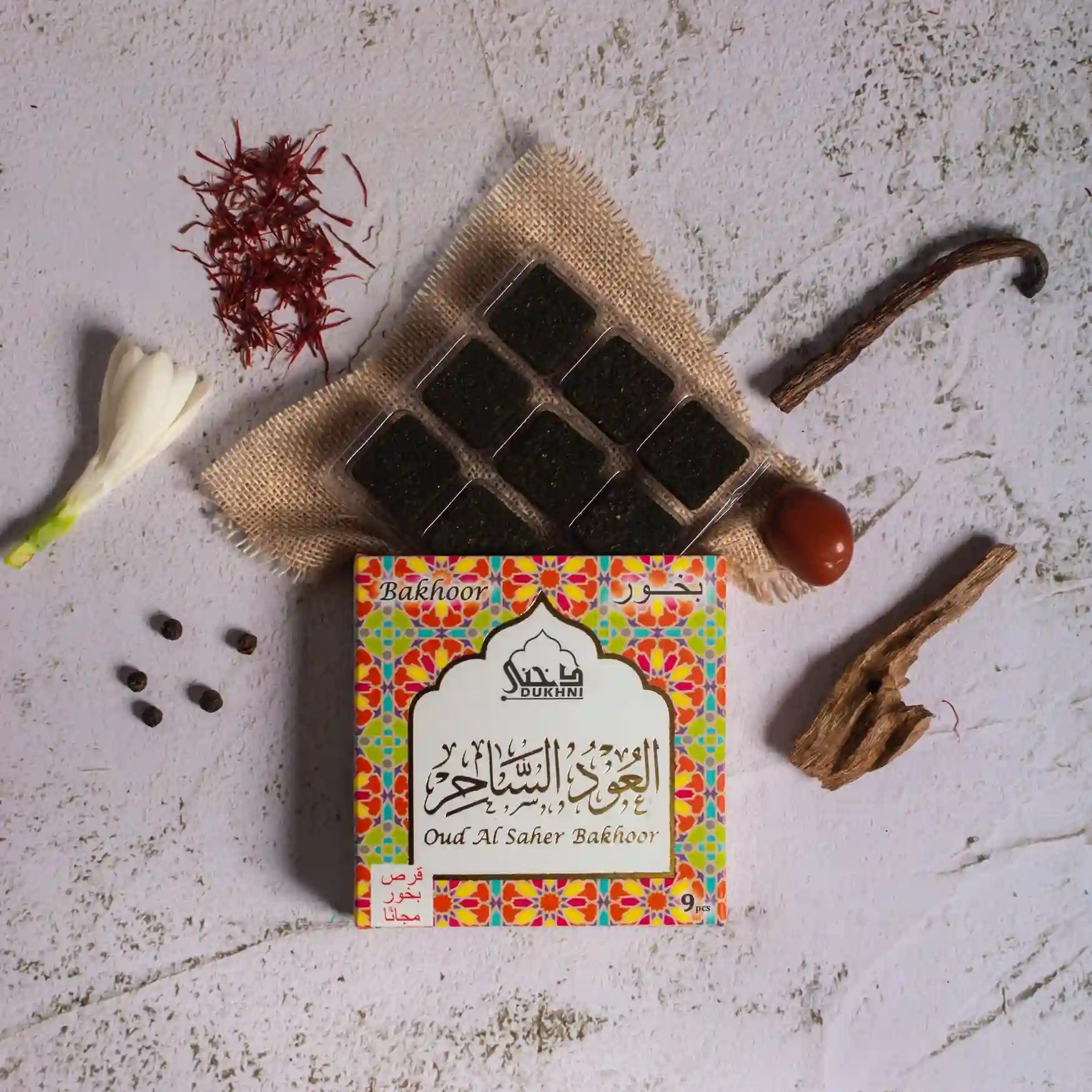 Safe to use bakhoor for home and gifting with smokeless burner