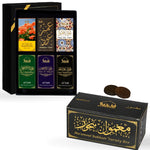 Dukhni Maamoul Bakhoor Variety Box And Maamoul Attar Oil Set Combo Perfect For Gifting