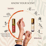 Get White Musk And Sandalwood Scent Attar Rich Musk Vanilla Sandal Fragrance Unisex Attars Islamic Gifts