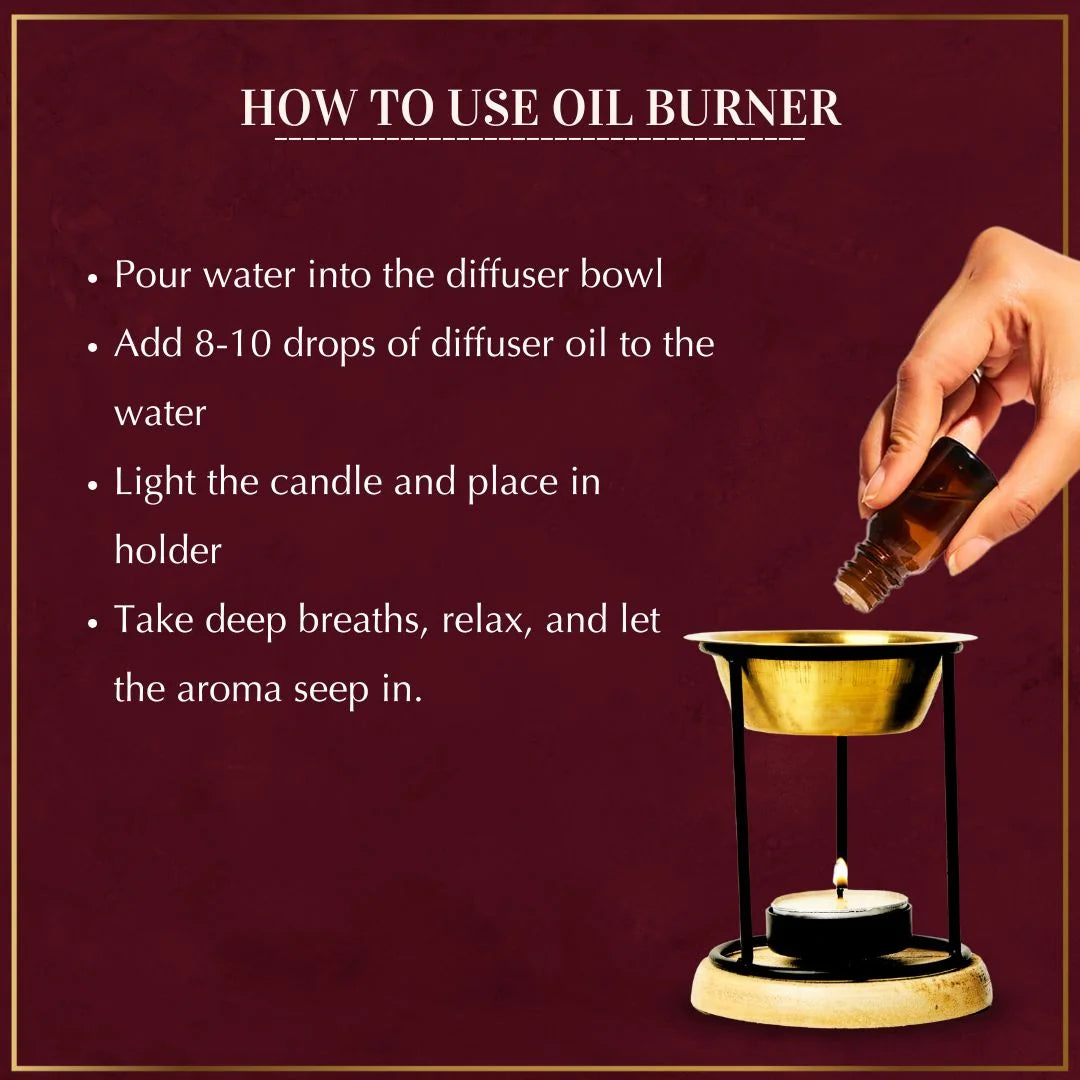 How To Use Dukhni Classic Oil Burner To Create Welcoming Atmosphere In Your Home Office