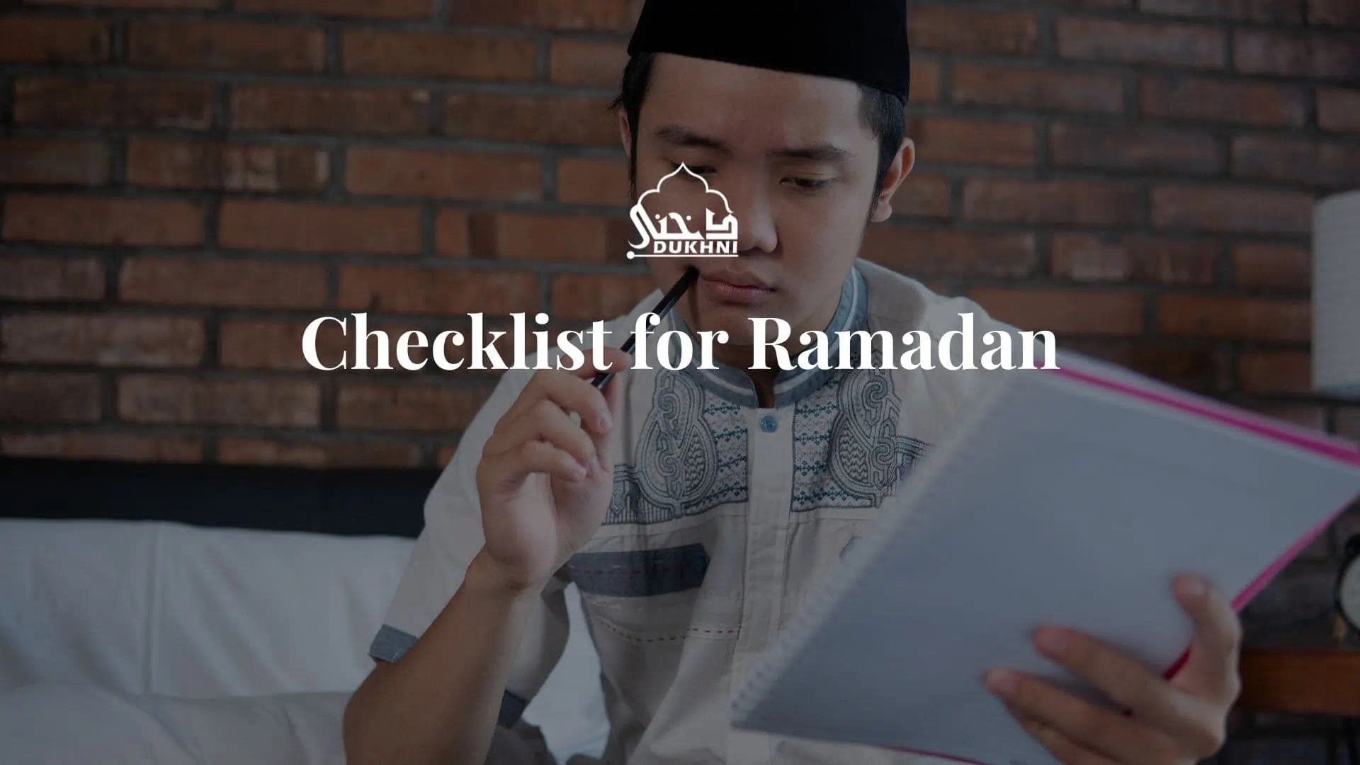 Checklist for Ramadan