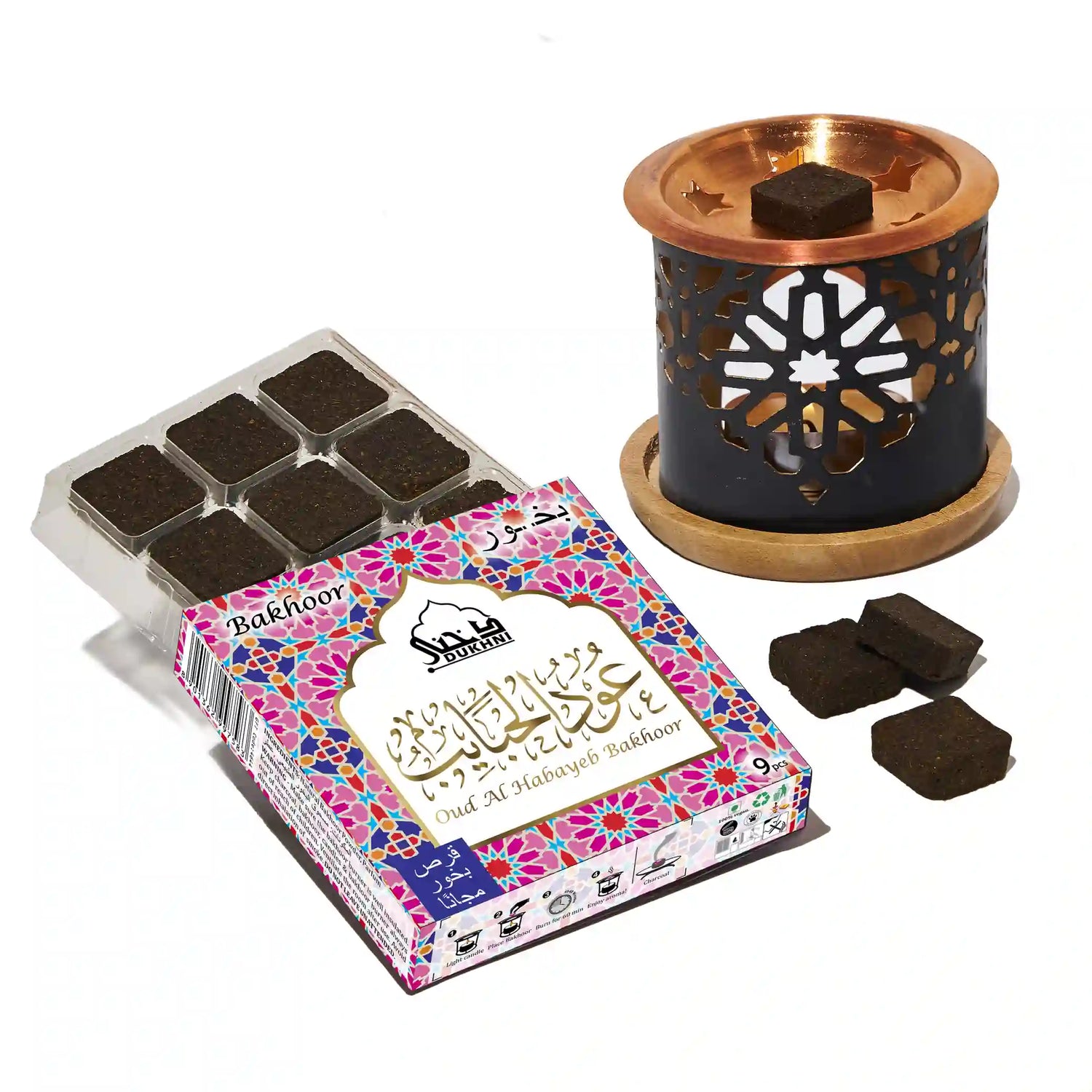 Dukhni Oud bakhoor for home