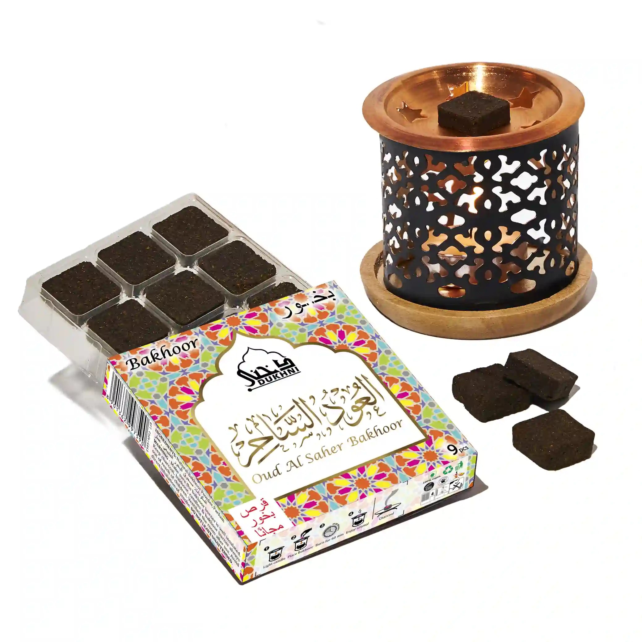 Dukhni Oud bakhoor for home