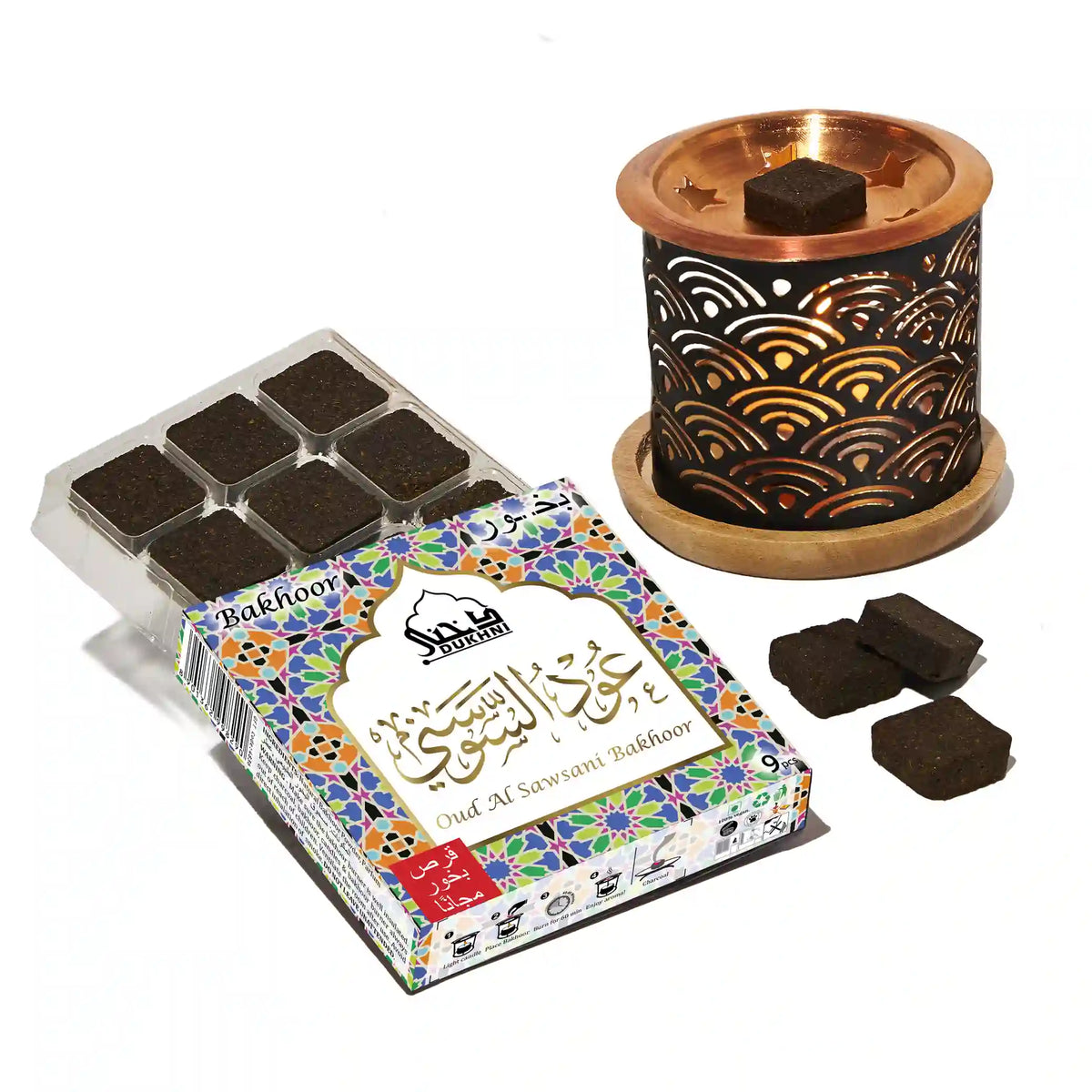 Dukhni Oud bakhoor for home