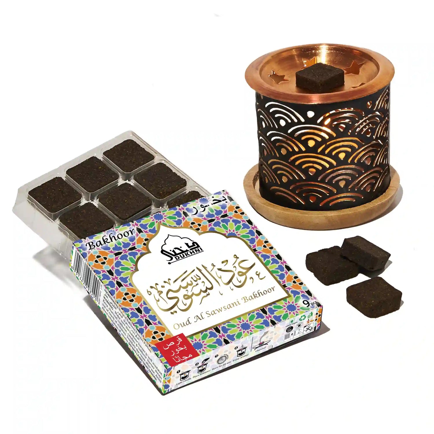 Dukhni Oud bakhoor for home