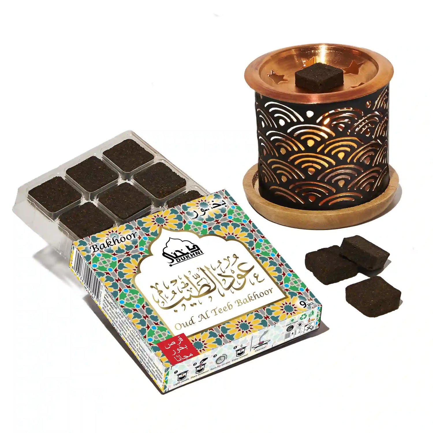 Dukhni Oud bakhoor for home