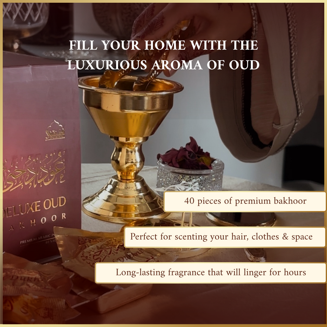 Oud Dukhni Deluxe Bakhoor | دخون عود بخور