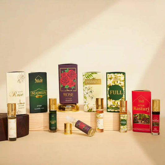 Dukhni Floral Attar Oil Set of 6 I العربي العطار