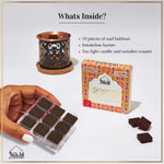 bakhoor and burner combo for home scenting