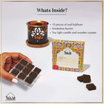 bakhoor and burner combo for home scenting
