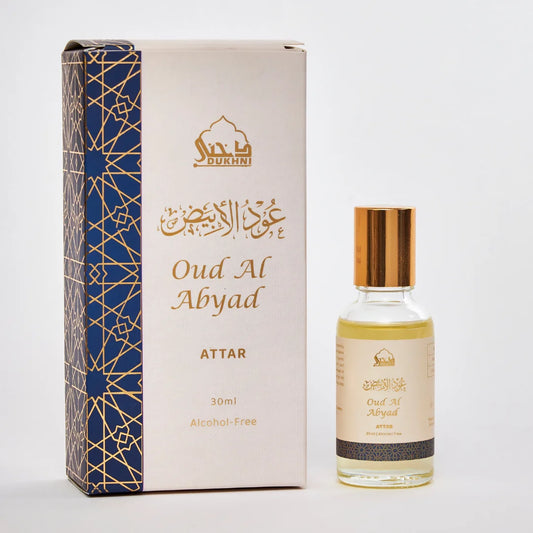 Oud Al Abyad Attar Oil 30ml I عطر العود الابيض