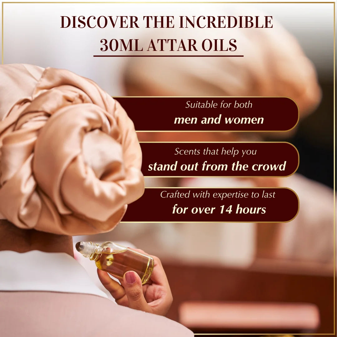 Oud Mukhalat Attar Oil I Arabic oud & saffron perfume oil