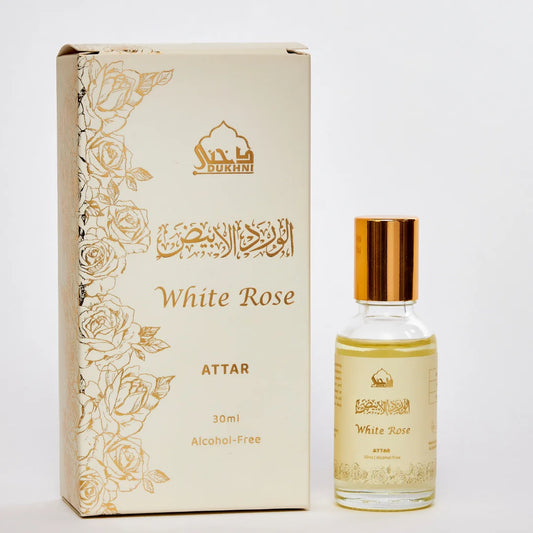 White Rose Attar Oil 30ml I عطرورد ابيض