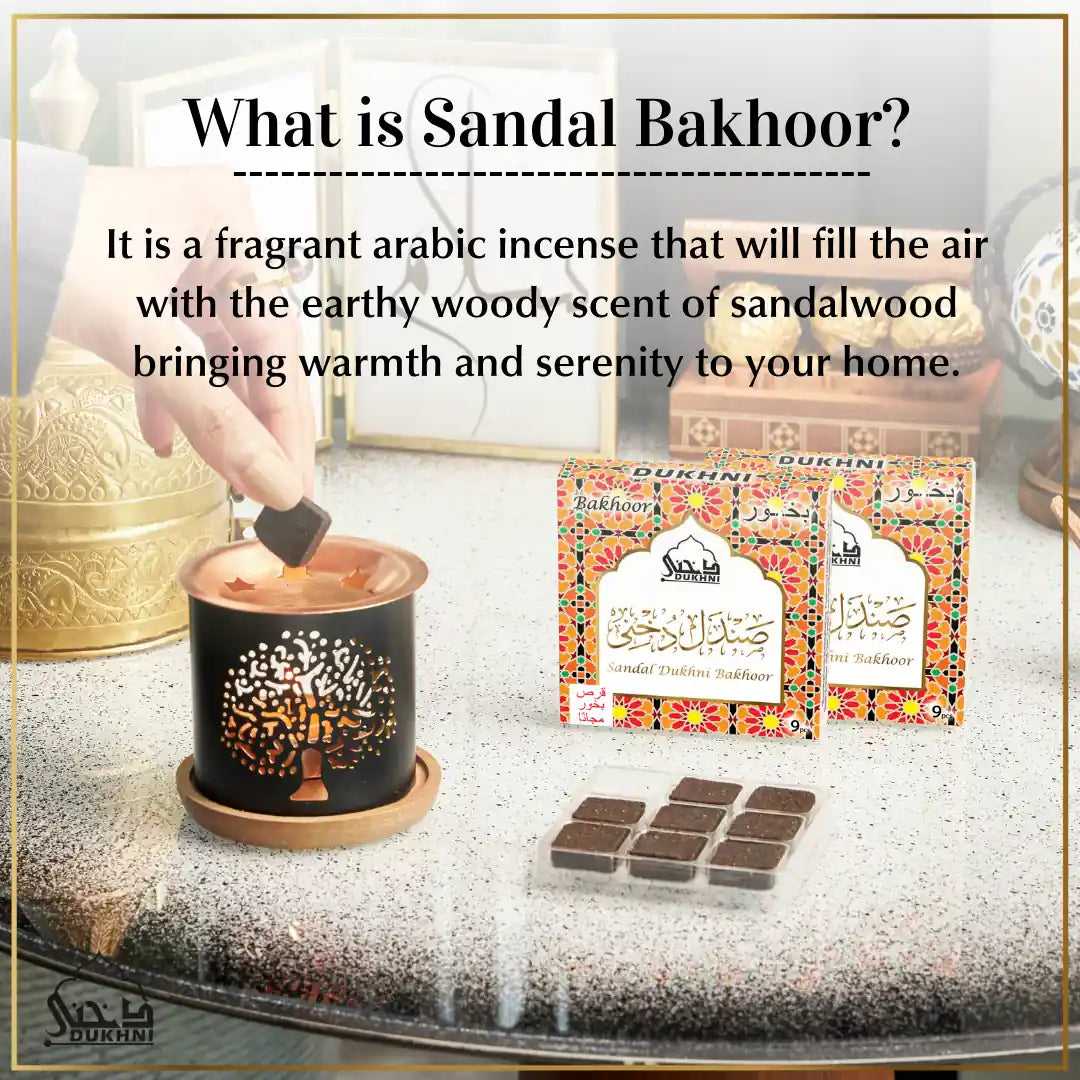 Easy to use smokeless bakhoor