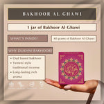 40 Grams Luxurious Arab Oudh Incense Authentic Yemeni Recipe Ghawi Bakhoor Long Lasting Oudh Home Fragrance