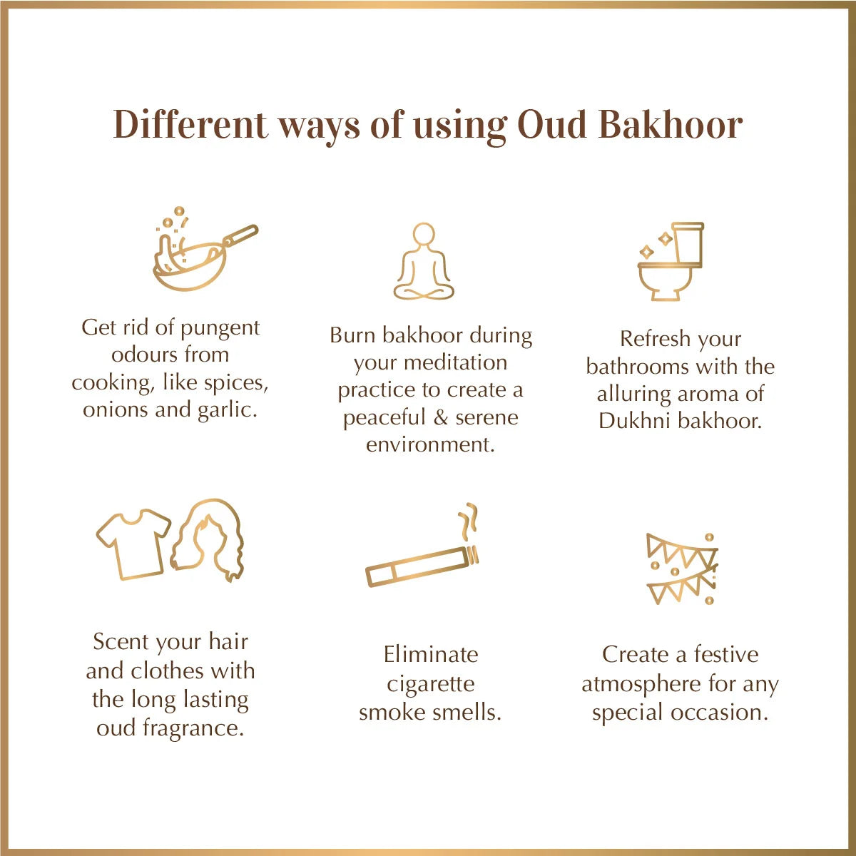 Bakhoor for space easy to burn long lasting