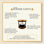 Bakhoor and burner easy to use long lasting bakhoor