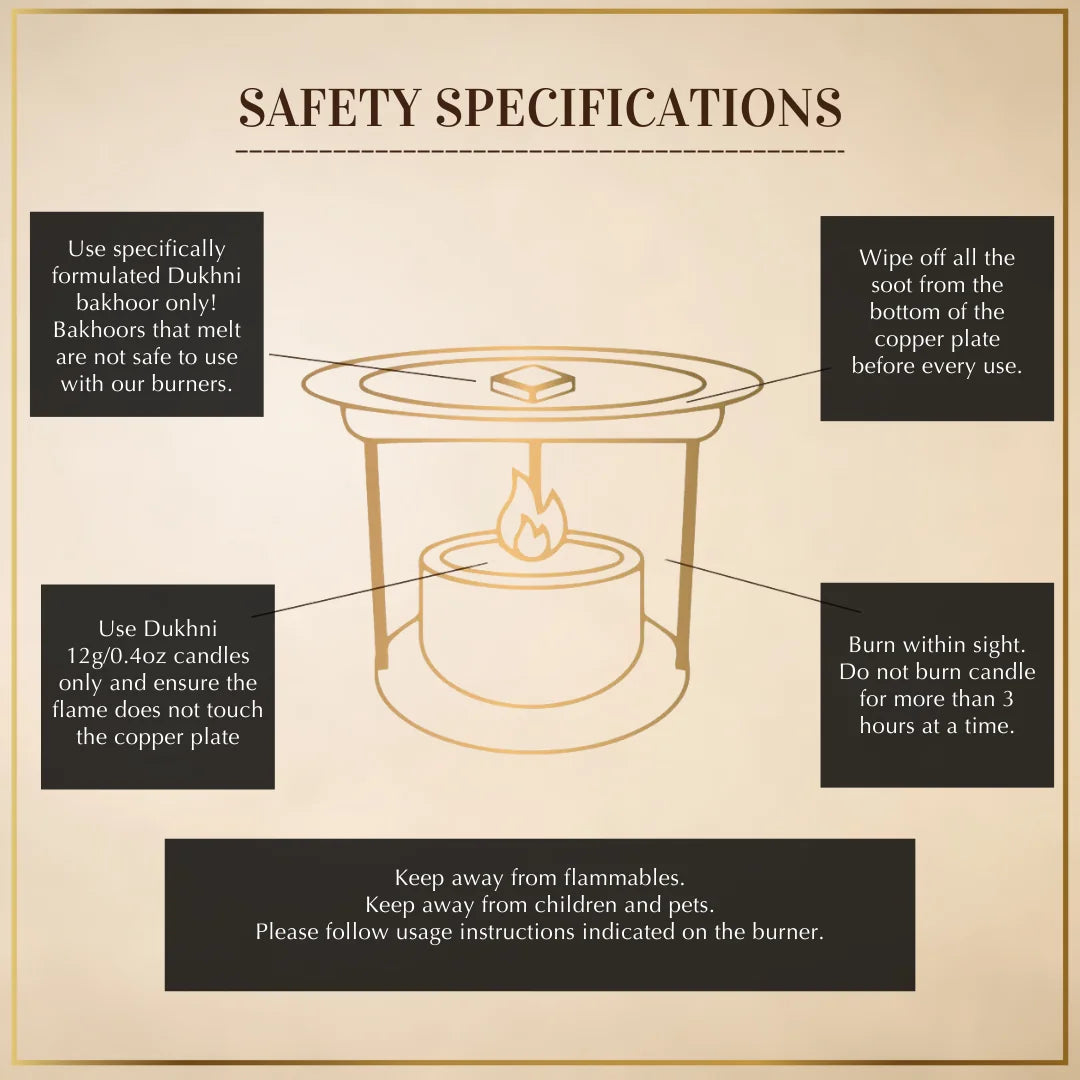 6 Safety Specifications While Using Dukhni Smokeless Burner Safe For Pets Kids