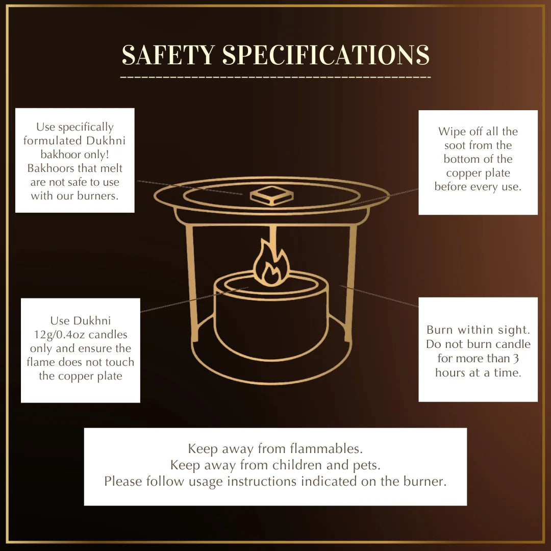 6 Safety Specifications While Using Dukhni Smokeless Burner Safe For Pets Kids