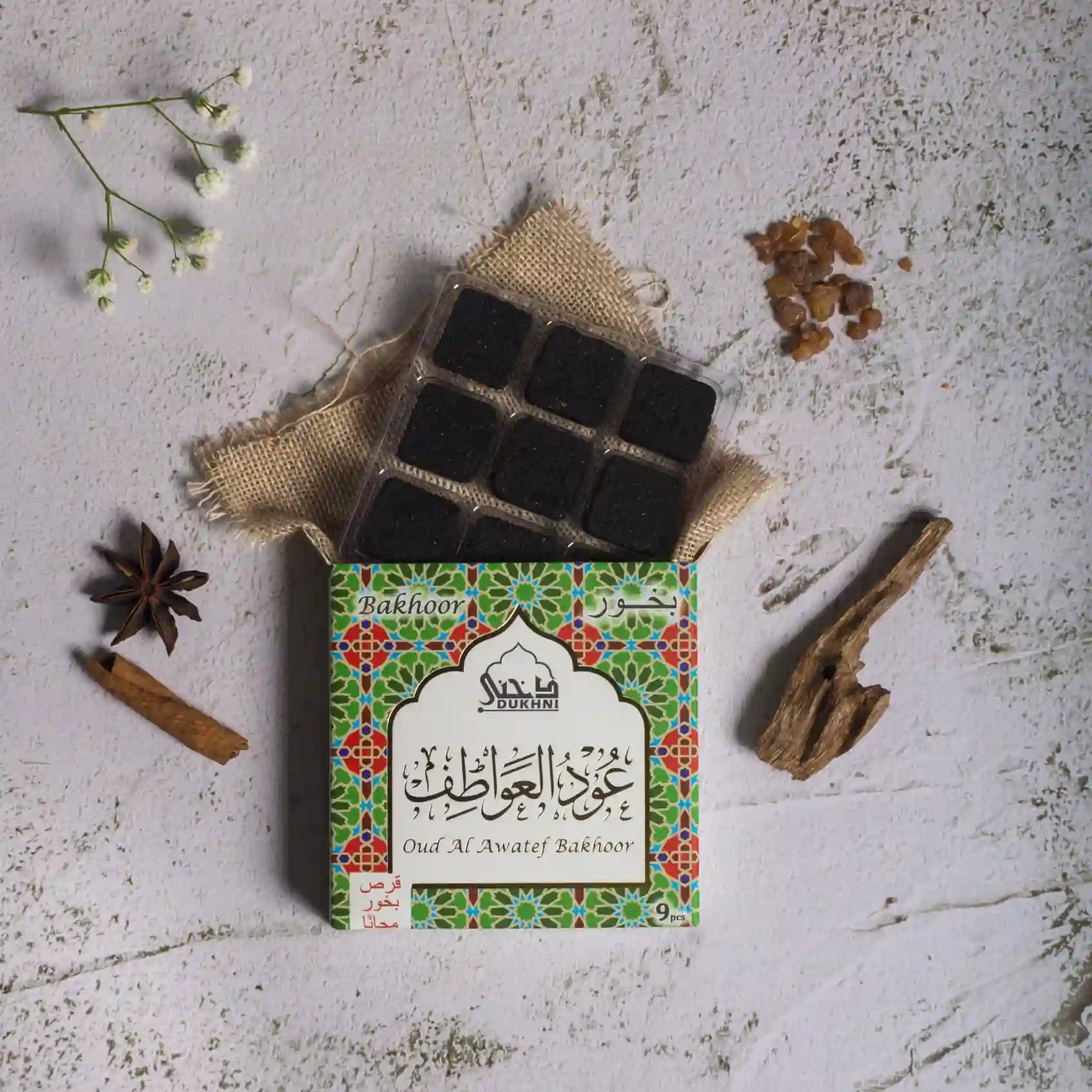 Safe to use bakhoor for home and gifting with smokeless burner