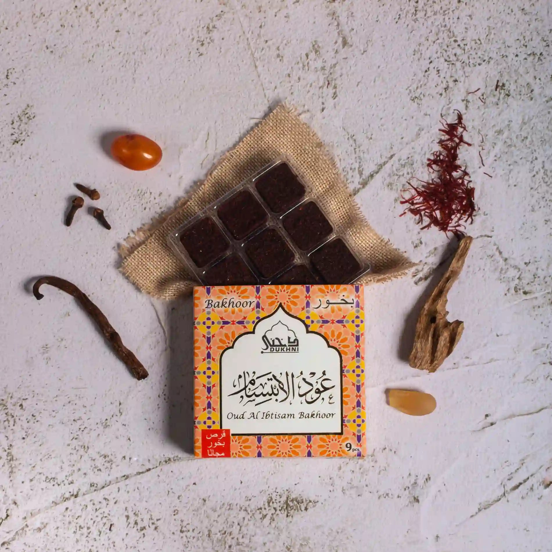 Safe to use bakhoor for home and gifting with smokeless burner