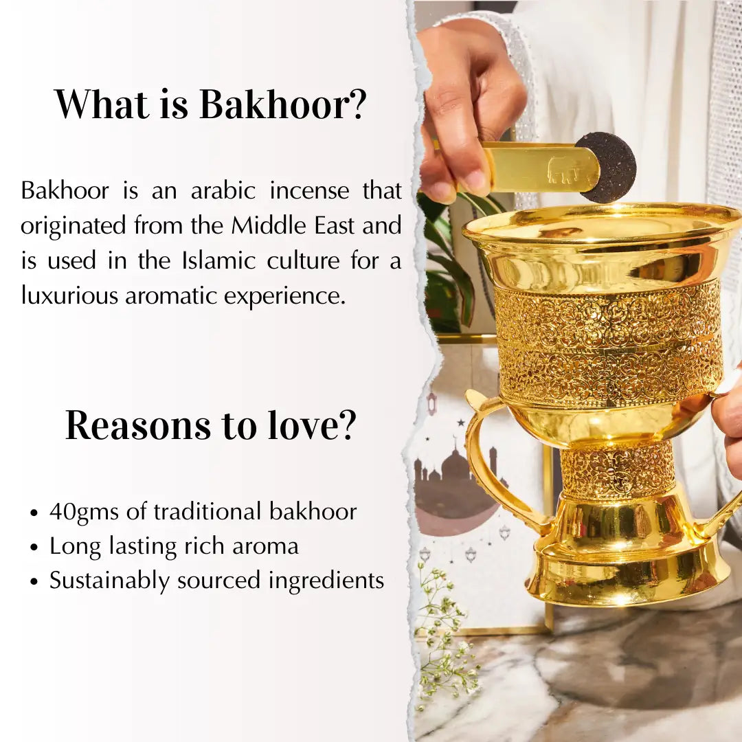 40g bakhoor jar long lasting aroma