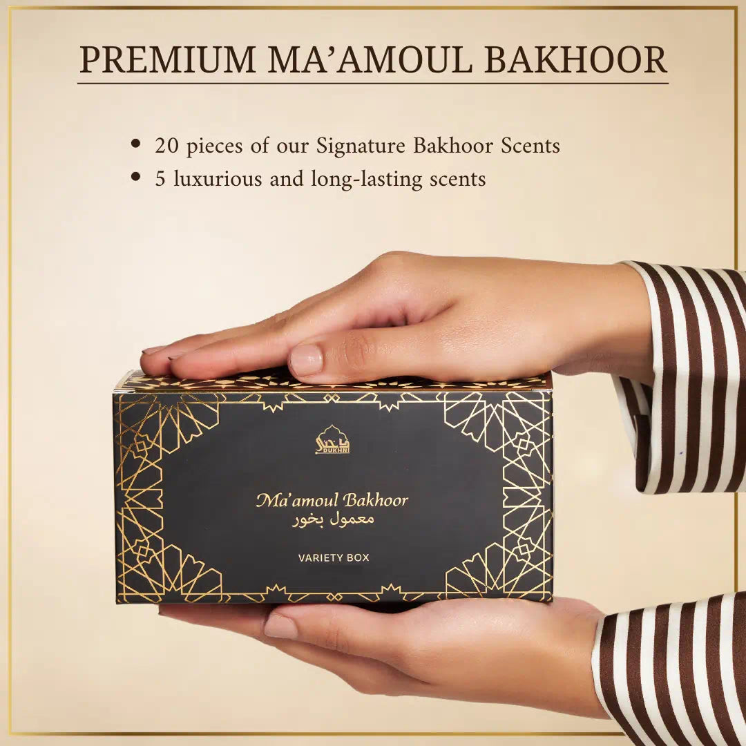 Ma'amoul Bakhoor Variety Box | Discovery Pack of 5 scents
