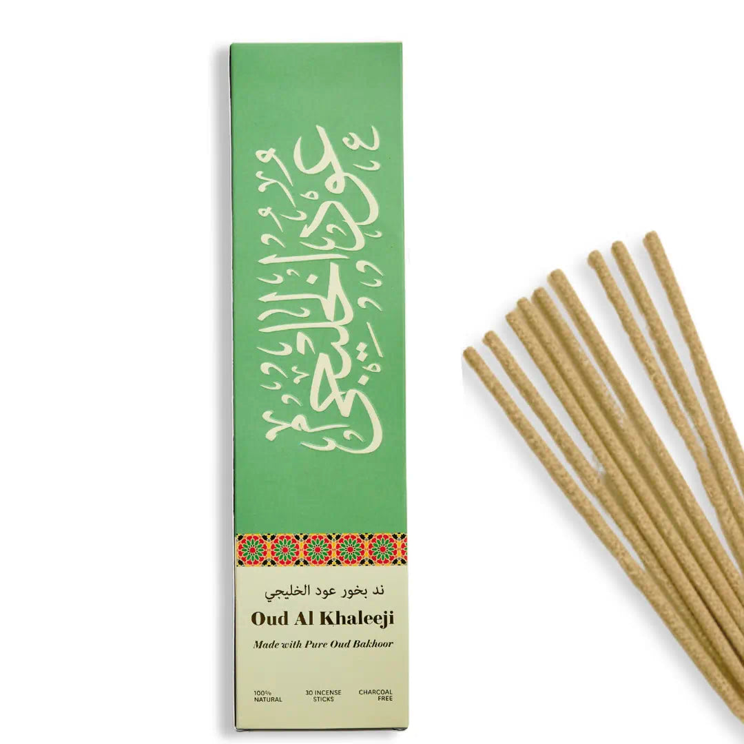 Oud Al Khaleeji Incense Sticks Set| Arabic Pure Oudh Incense