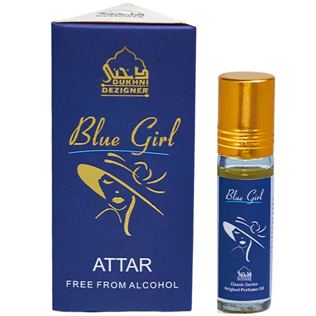 Blue Girl Attar Oil