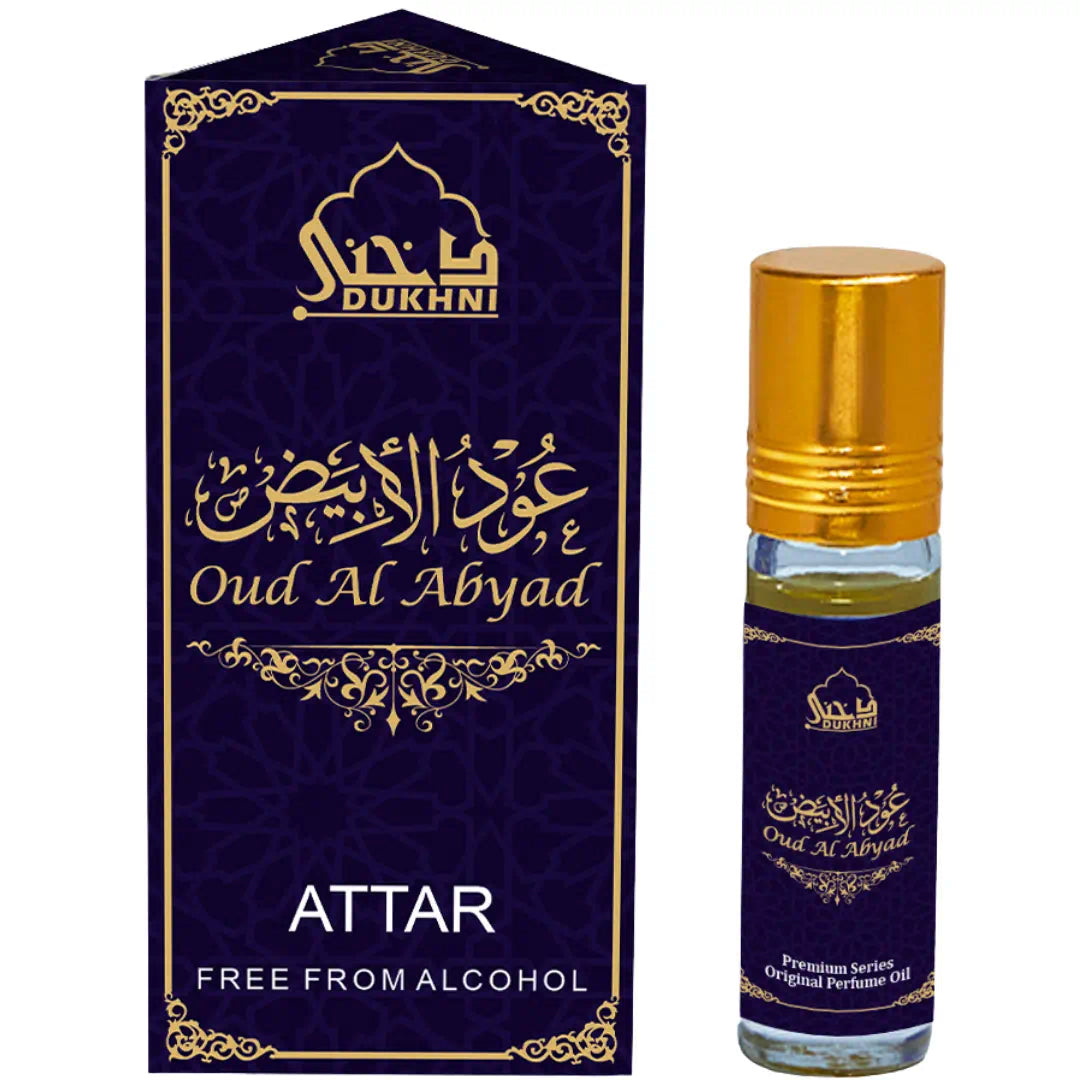 Oud Al Abyad Attar Oil 6ml I عطر العود الابيض
