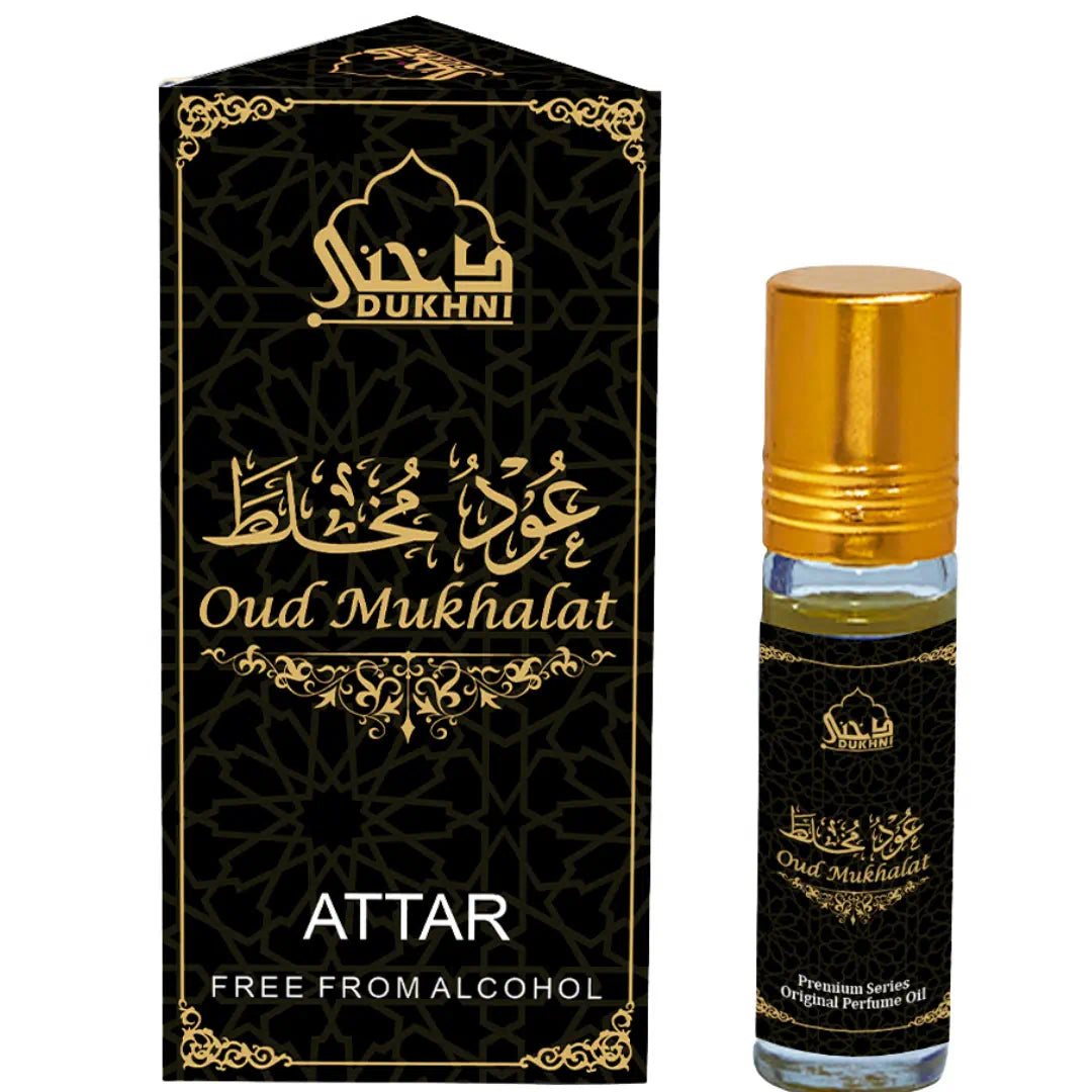 Oud Mukhalat Attar Oil 6ml I عطر العود المخلط