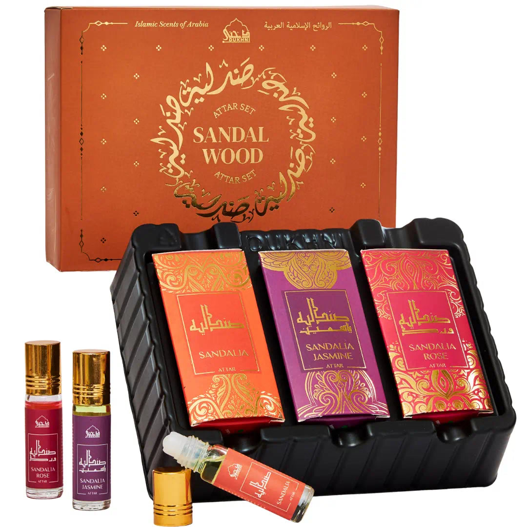 Sandalwood Attar Oil Set