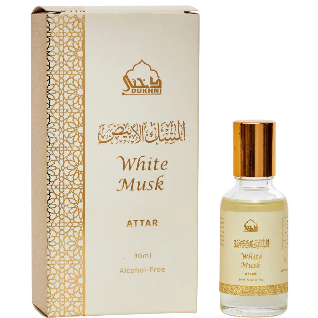 White Musk 30ml Attar Oil | Vegan musk based Arabic attar