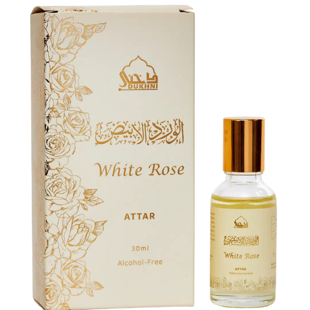 White Rose 30ml Attar Oil | Arabic floral perfume oil
