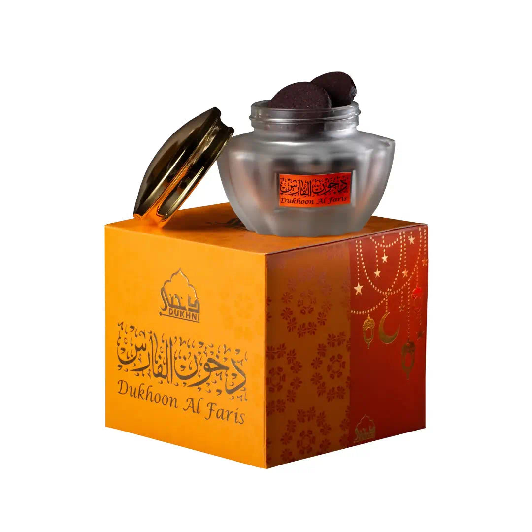 Dukhni Dukhoon Al Faris Arabic Incense Luxurious Oudh Bakhoor IN