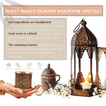 Dukhni Maamoul Oud Bakhooor Long Lasting Handmade Cruelty Free And Non Toxic Mess Free Oriental Smokeless Burner