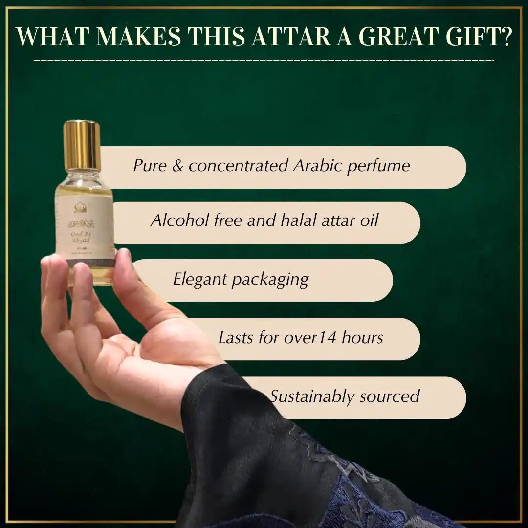 Dukhni Oud Al Abyad Attar Oil Makes A Great Gift IN