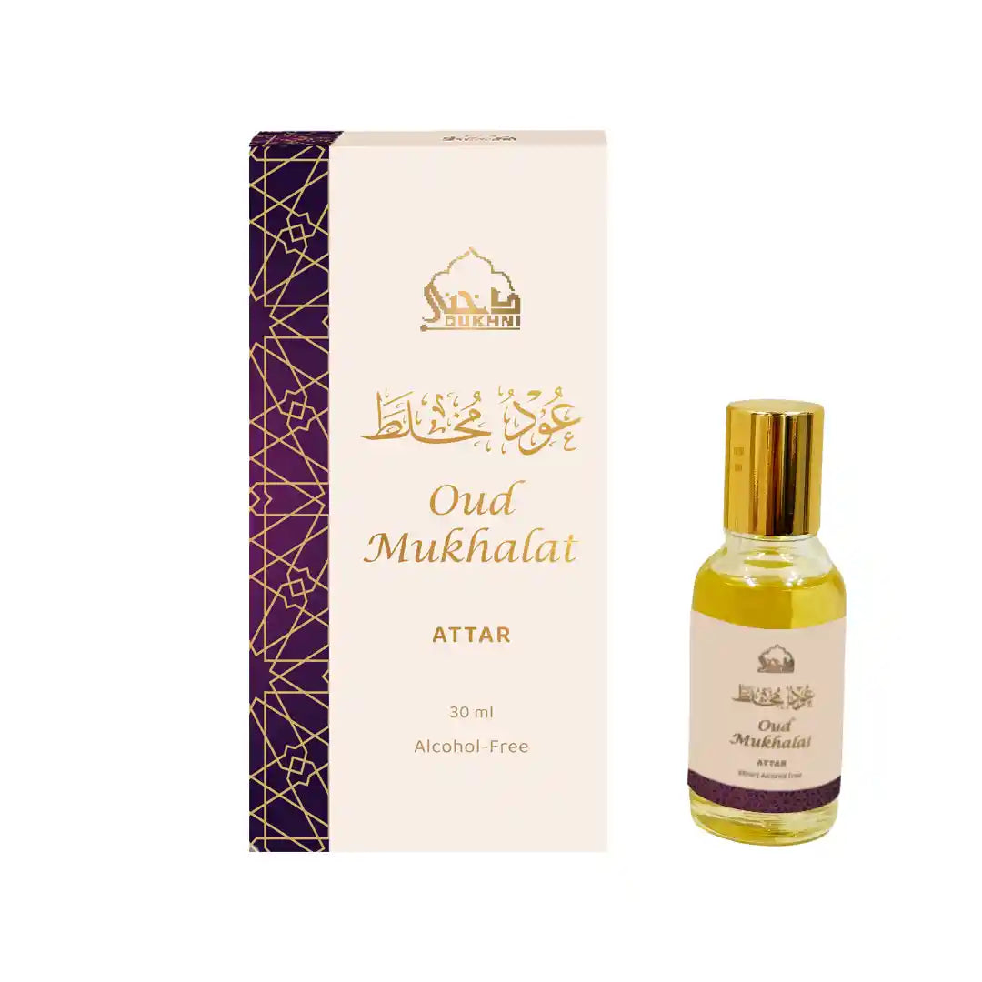 Dukhni Oud Mukhalat Attar Oil IN