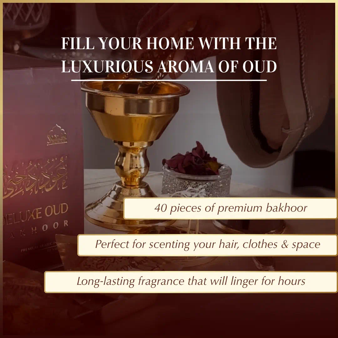 Oud Dukhni Deluxe Bakhoor | دخون عود بخور