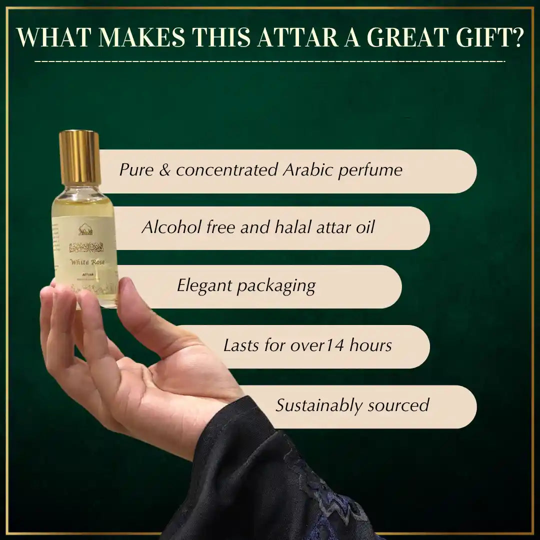Dukhni White Rose Attar Makes A Great Gift IN