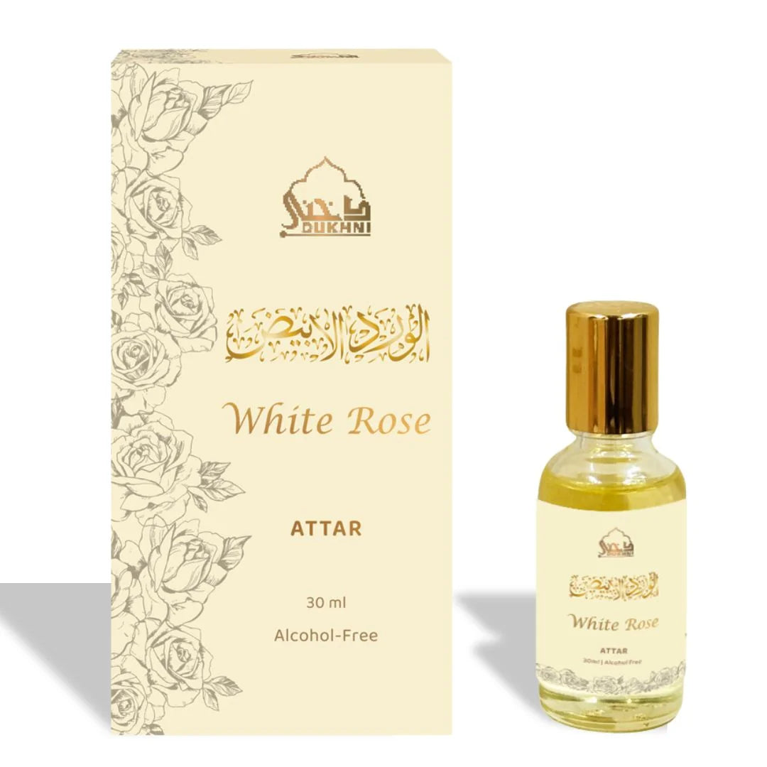 Dukhni White Rose Attar Oil IN