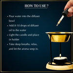 Dukhni diffuser oil burner diffuser and humidifier