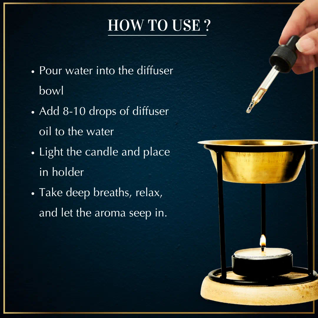 Dukhni diffuser oil burner diffuser and humidifier