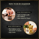 Easy To Burn Premium Oud Bakhoor On Dukhni Smokeless Burner Non Toxic Smoke Free Or Charcoal