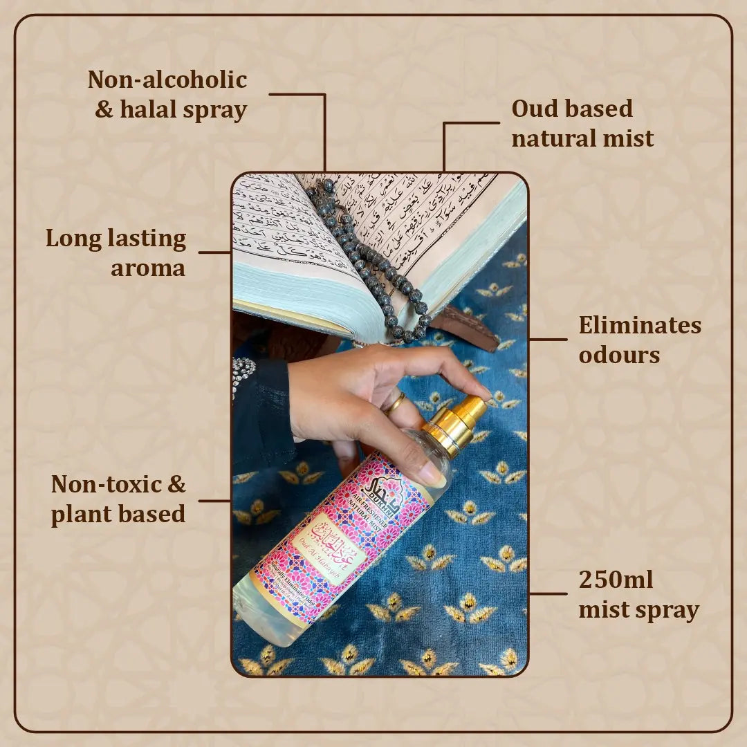 Eliminate Bad Odours With Dukhni Oud Based Mist Sprays Long Lasting Aroma