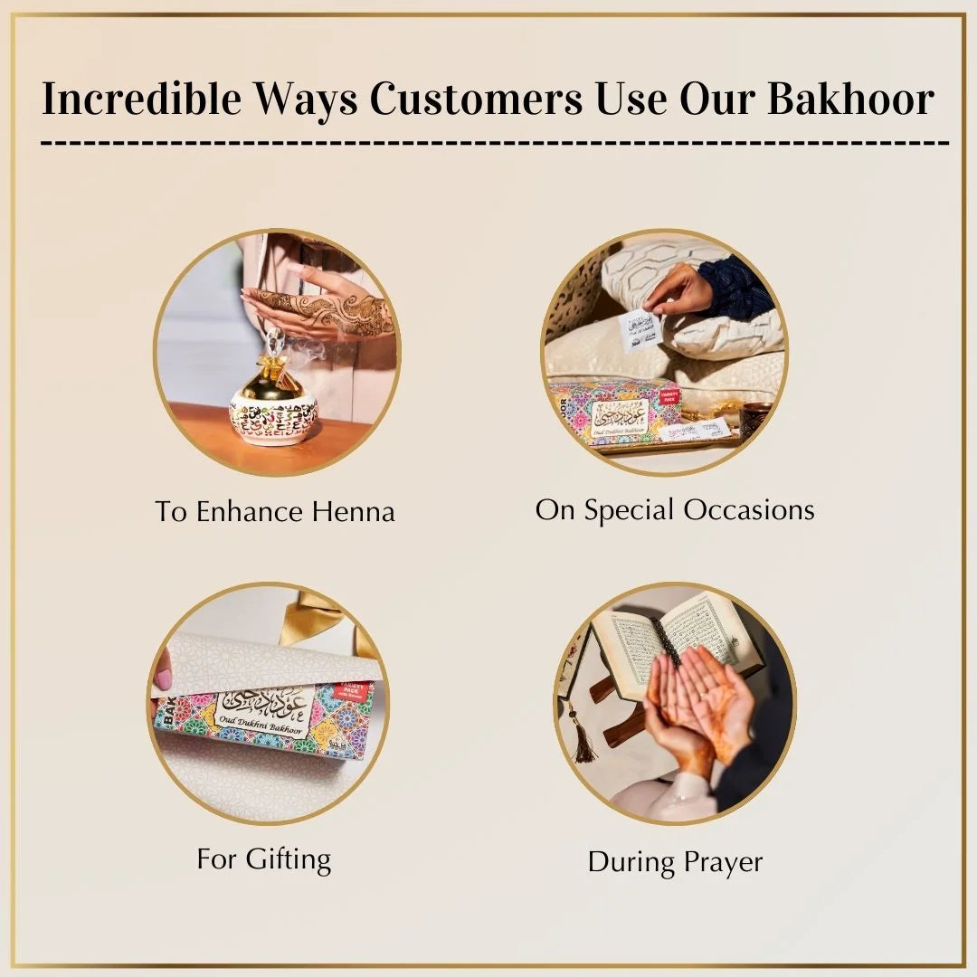 Bakhoor for prayer and namaaz